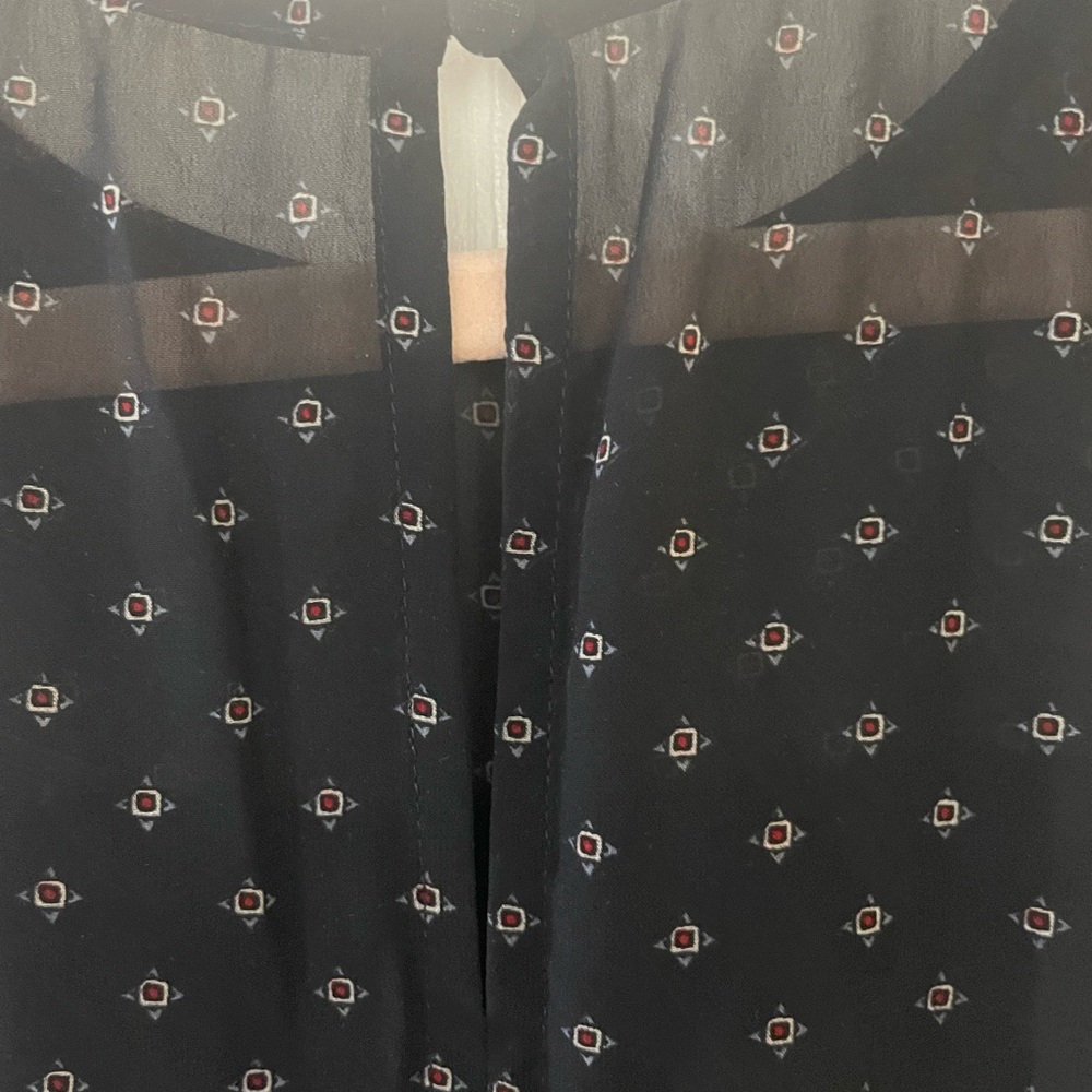 Abercrombie & Fitch Sleeveless Mixed Print Mini Dress - Picture 6 of 7